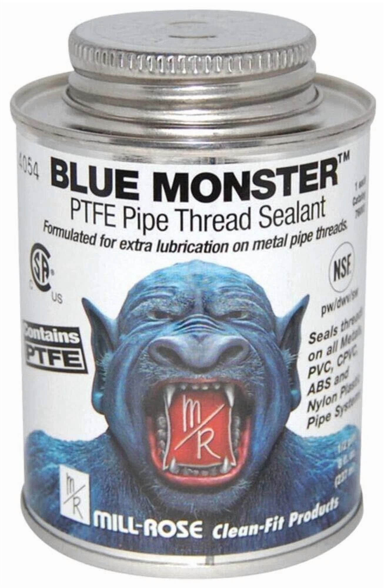 VAULT- Blue Monster Pipe Thread Sealant Non Hardening Industrial Grade With Ptfe 76001