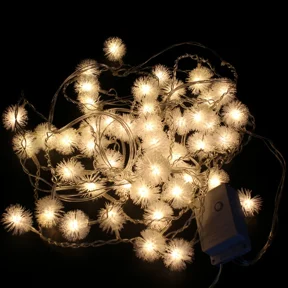 VAULT- Festival Holiday Hanging Tree Lights Indoor Outdoor String Lights 48 Bulbs 1.5M