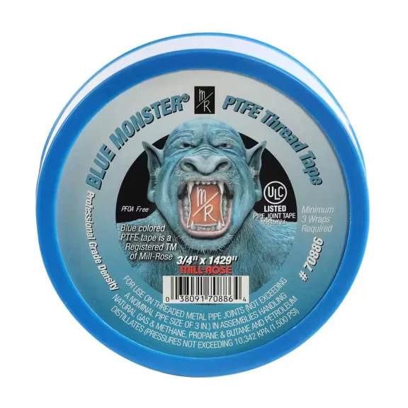 VAULT- New Ptfe Thread Seal Tape 3/4 In X 1429 In For Strong, Leak-Proof Plumbing Seals