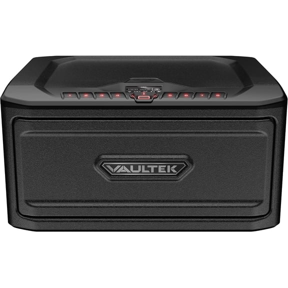 VAULTEK MR Series Dual Layer Smart Handgun Safe Multiple Pistol Storage Smart Safe with Biometric Scanner, Live Alerts, and Auto-Open Door (Biometric + WiFi)