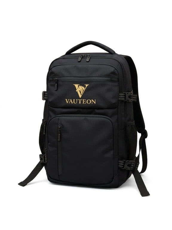 Travel Backpack for Men & Women – Large Business Laptop Bag, Multi-Compartment Water Resistant Carry On, Durable Work, Flights, Hiking, Camping & Weekend Trips (1, Navy blue, Large)