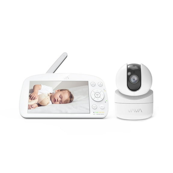 Open Box VAVA 5.5" 720P HD Video Baby Monitor with Night Vision, Zoom/Pan/Tilt, and 2-Way Audio, New