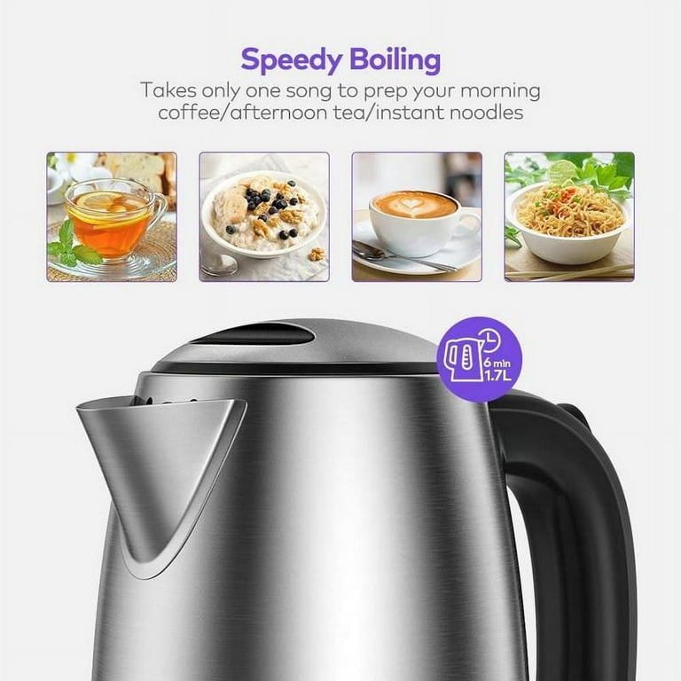 DASH 1.1 Qt. Express Hot Pot Electric Tea Kettle – Walmart