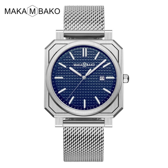 VAVA VOOM New Business Men Watch Japanese Movement Luminous Function Square Calendar Quartz Watch For Men Fashion Wristwatch Gift Box