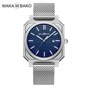 VAVA VOOM New Business Men Watch Japanese Movement Luminous Function Square Calendar Quartz Watch For Men Fashion Wristwatch Gift Box