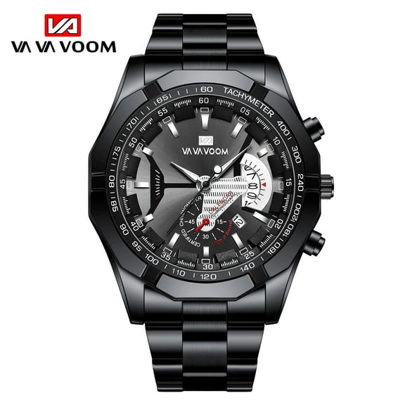 VAVA VOOM New Simple Design Watch Fashion Casual Luminous 3ATM Waterproof Calendar Men's Quartz Watches Fashion Quartz Wrist Watches
