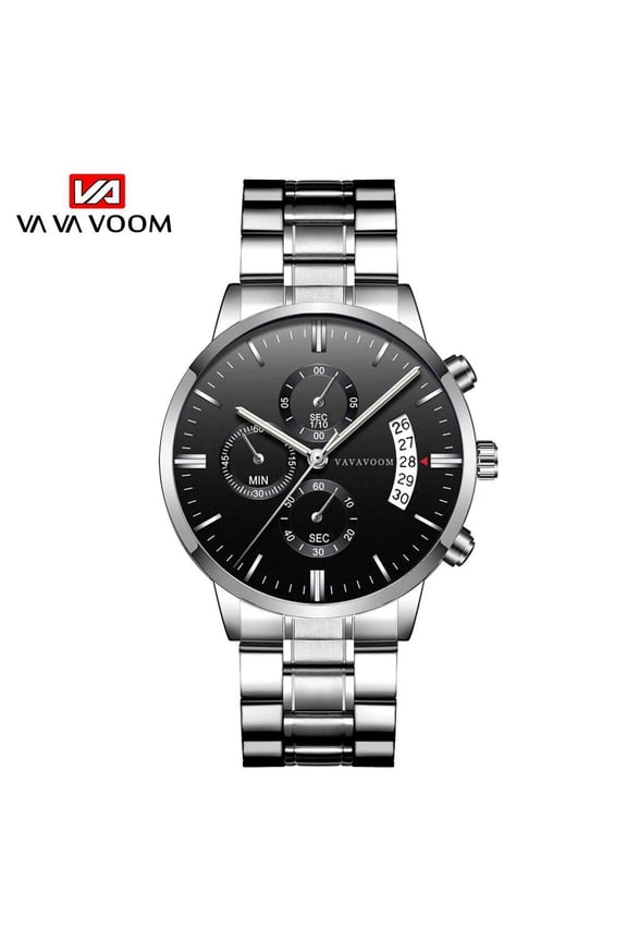 VOOM The Top Luxurious Men's Luxury Watch Fashion Japanese Movement Calendar 3ATM Waterprotective Quartz Men Watch Free Shipping