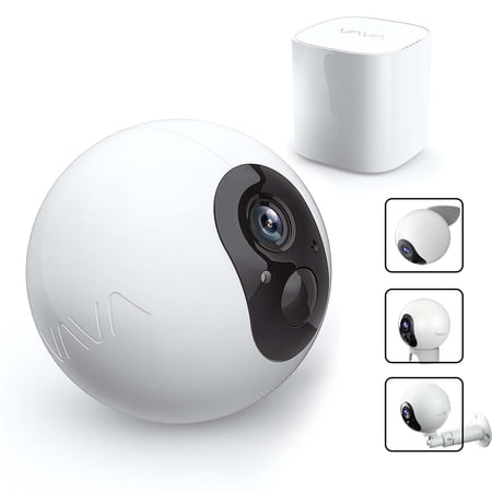 VAVA Wireless Security Camera, 1080P Full HD Wireless Cam, Home Security Cam System with Motion Detection, Night Vision, 2-Way Audio, IP66 Weatherproof