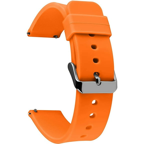 VAVC 22mm Watch Straps - Silicone Quick Release Soft Rubber Replacement Watch Bands for Men and Women