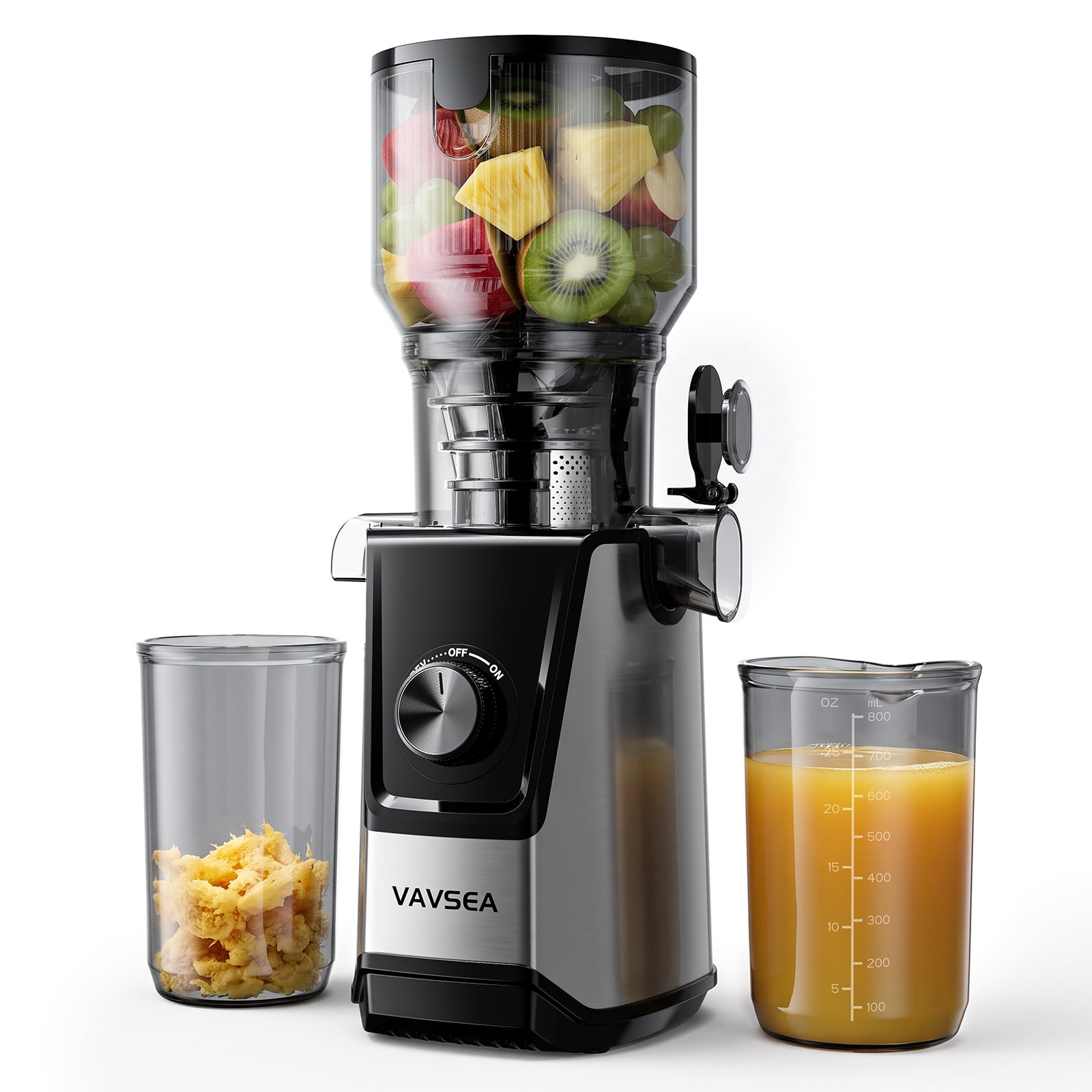 VAVSEA Cold Press Juicer, Easy to Clean & Assemble, 5.1