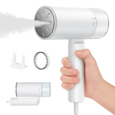 VAVSEA Steamer for Clothes, 1200W Portable Home Garment Steamer, Steam Iron, Foldable Handheld Travel Wrinkle Remover Fabric Steam, 13s Fast Heat-up with 200ml Tank, White