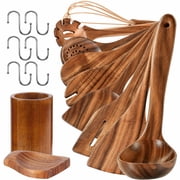 VAVSEA Wooden Cooking Utensils 11 Pcs - rated 4.5 stars from 1189 reviews