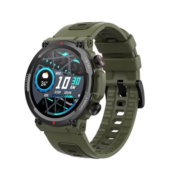 VAYKAL Smart Watch Fitness Tracker for Android and IOS Multiple Sports Modes Pedometer Stopwatch Make/Answer Calls Message Notifications IP67 Waterproof