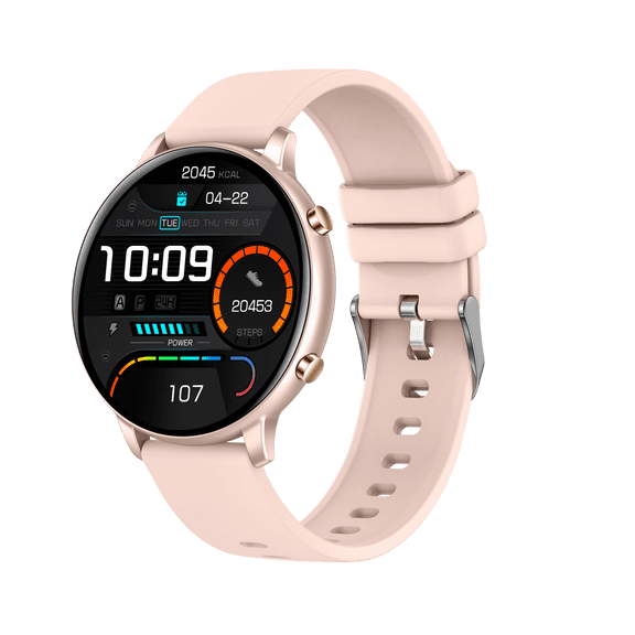 VAYKAL Smart Watch Fitness Tracker for Android and IOS with Multiple Sports Modes Pedometer Stopwatch Make and Answer Calls Message Notifications IP67 Waterproof