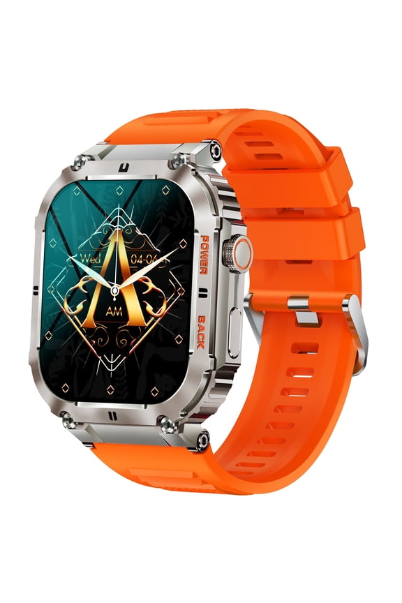 Smart Watch Fitness Tracker for Android and IOS Multiple Sports Modes Pedometer Timer Stopwatch Make/Answer Calls Message Notifications IP67 Waterproof