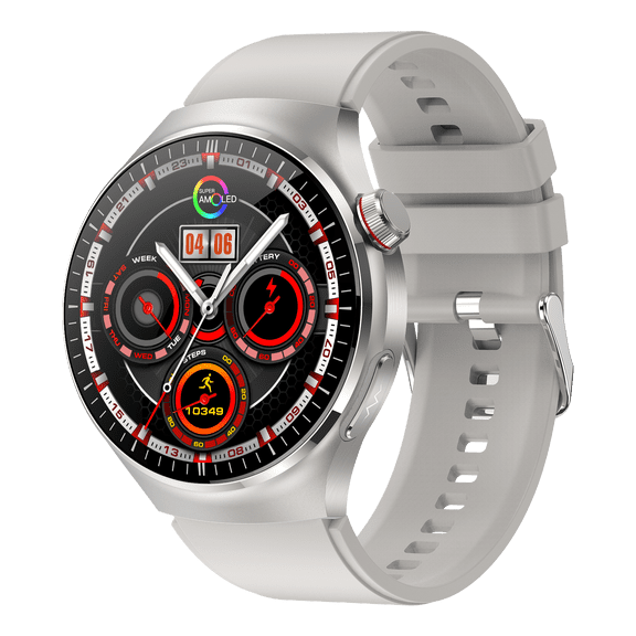 VAYKAL Smart Watch Fitness Tracker for Android and iOS Multiple Sports Modes AMOLED Display Pedometer Timer Stopwatch Make/Answer Calls Message Notifications IP68 Waterproof