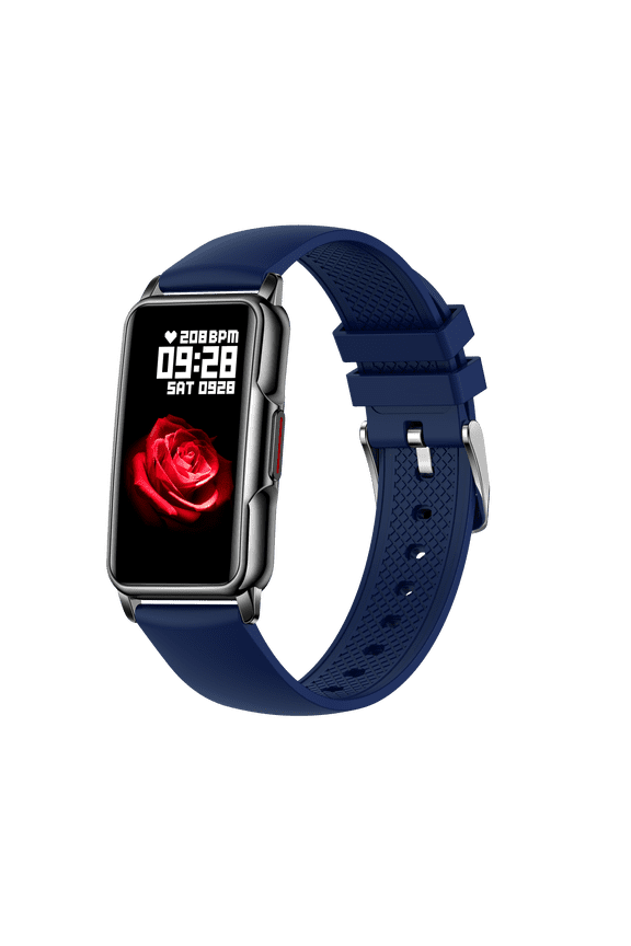 Smart Watch Fitness Tracker for Android & iOS, Smart Band with Multiple Sports Modes, Pedometer, Stopwatch, Message Notifications, IP67 Waterproof