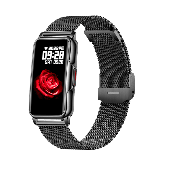 VAYKAL Smart Watch Fitness Tracker for Android & iOS, Smart Band with Multiple Sports Modes, Pedometer, Stopwatch, Message Notifications, IP67 Waterproof