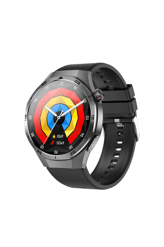 Smart Watch Fitness Tracker for Android and iPhone AMOLED Screen Multiple Sports Modes Pedometer Timer Stopwatch Make/Answer Calls Message Notifications IP68 Waterproof