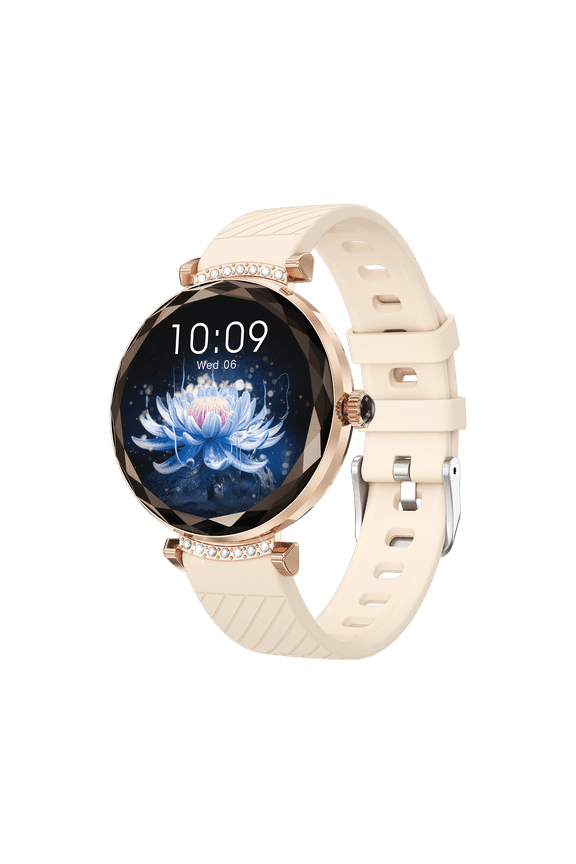 Smart Watch Fitness Tracker for Android and iPhone AMOLED Screen Multiple Sports Modes Pedometer Timer Stopwatch Make/Answer Calls Message Notifications IP68 Waterproof