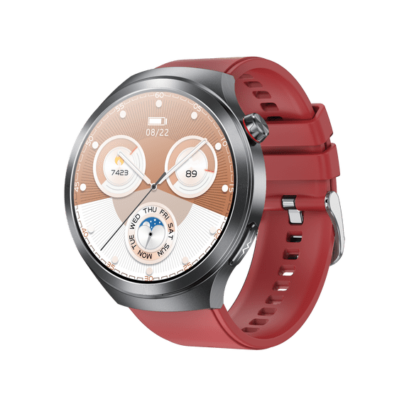 VAYKAL Smart Watch Fitness Tracker for Android and iPhone AMOLED Screen Multiple Sports Modes Pedometer Timer Stopwatch Make/Answer Calls Message Notifications IP68 Waterproof