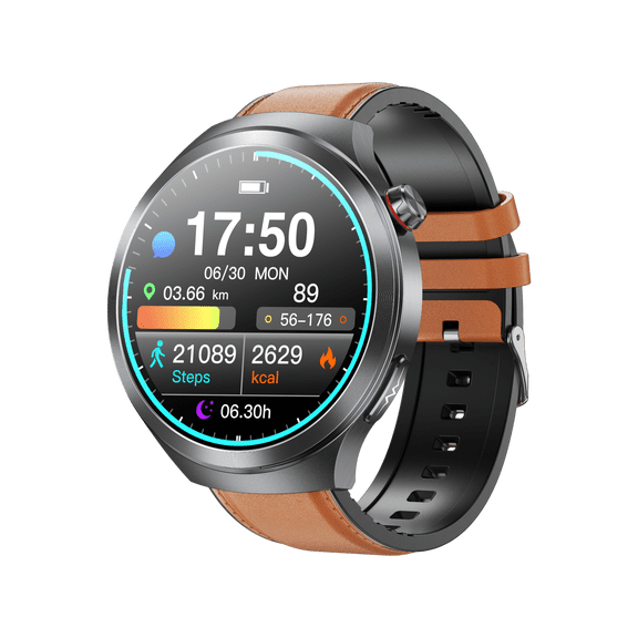 VAYKAL Smart Watch Fitness Tracker for Android and iPhone AMOLED Screen Multiple Sports Modes Pedometer Timer Stopwatch Make/Answer Calls Message Notifications IP68 Waterproof