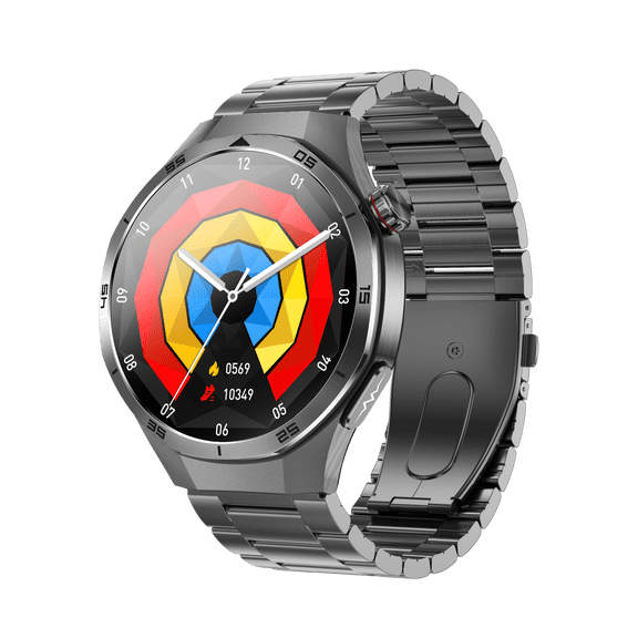 VAYKAL Smart Watch Fitness Tracker for Android and iPhone AMOLED Screen Multiple Sports Modes Pedometer Timer Stopwatch Make/Answer Calls Message Notifications IP68 Waterproof