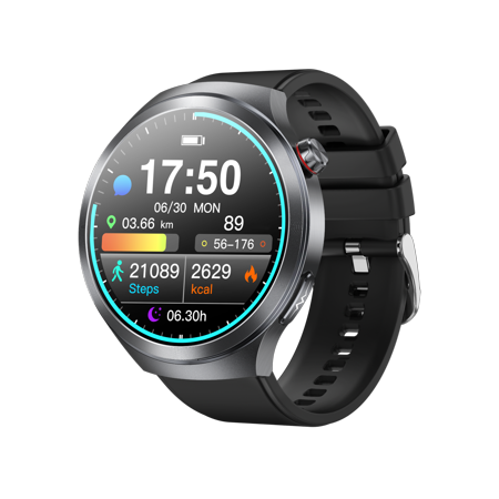 VAYKAL Smart Watch Fitness Tracker for Android and iPhone AMOLED Screen Multiple Sports Modes Pedometer Timer Stopwatch Make/Answer Calls Message Notifications IP68 Waterproof