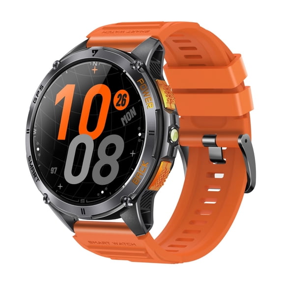 VAYKAL Smart Watch Fitness Tracker for Android and iPhone Multiple Sports Modes AMOLED Screen GPS Compass Pedometer Timer Stopwatch Make/Answer Calls Message Notifications IP68 Waterproof