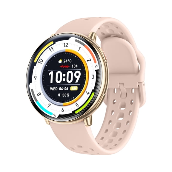 VAYKAL Smart Watch Fitness Tracker for Android and iPhone Multiple Sports Modes AMOLED Screen Pedometer Timer Stopwatch Make/Answer Calls Message Notifications IP68 Waterproof