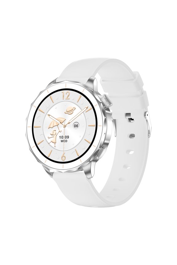 Smart Watch Fitness Tracker for Android and iPhone Multiple Sports Modes AMOLED Screen Pedometer Timer Stopwatch Make/Answer Calls Message Notifications IP68 Waterproof