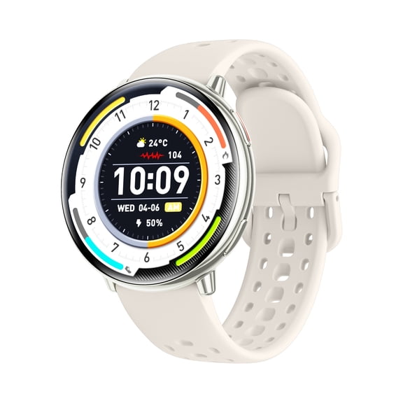 VAYKAL Smart Watch Fitness Tracker for Android and iPhone Multiple Sports Modes AMOLED Screen Pedometer Timer Stopwatch Make/Answer Calls Message Notifications IP68 Waterproof