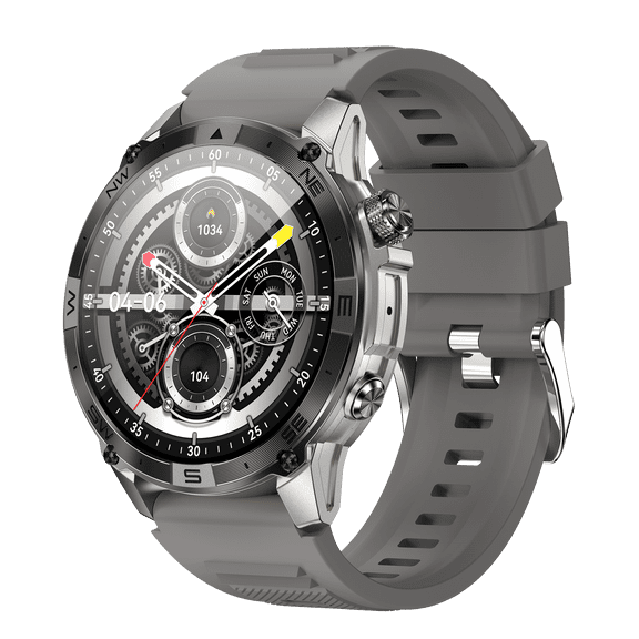 VAYKAL Smart Watch Fitness Tracker for Android and iPhone Multiple Sports Modes Compass Pedometer Timer Stopwatch Make/Answer Calls Message Notifications IP67 Waterproof