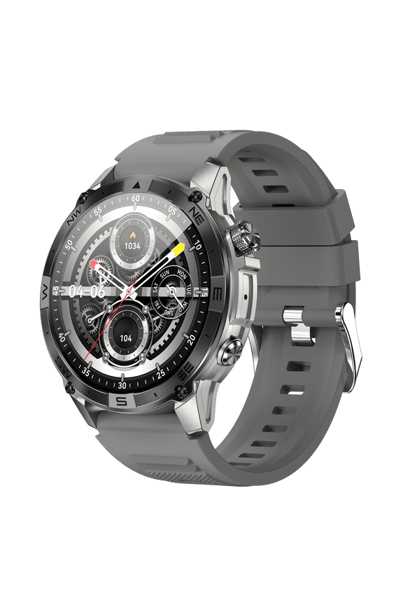 Smart Watch Fitness Tracker for Android and iPhone Multiple Sports Modes Compass Pedometer Timer Stopwatch Make/Answer Calls Message Notifications IP67 Waterproof