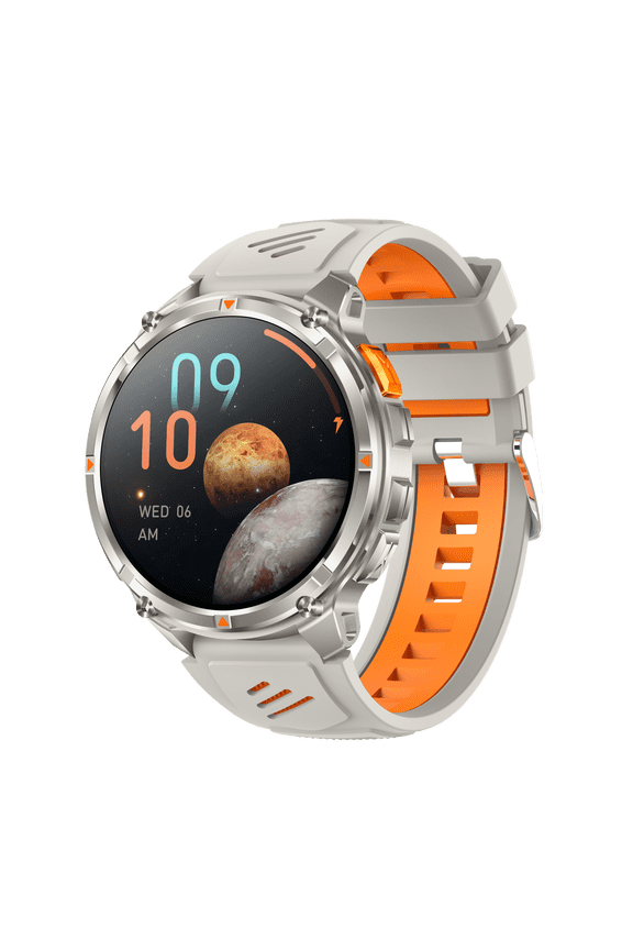Smart Watch Fitness Tracker for Android and iPhone Multiple Sports Modes Compass Pedometer Timer Stopwatch Make/Answer Calls Message Notifications IP68 Waterproof