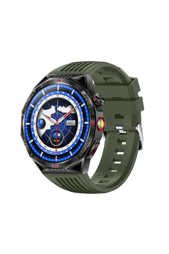 Smart Watch Fitness Tracker for Android and iPhone Multiple Sports Modes Compass Pedometer Timer Stopwatch Make/Answer Calls Message Notifications IP68 Waterproof