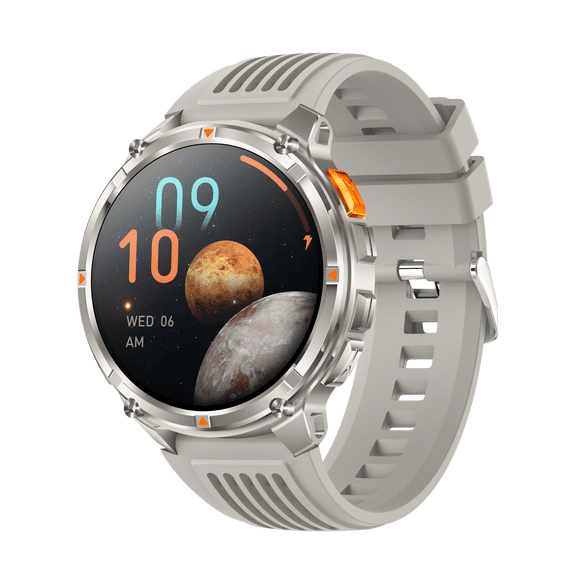 VAYKAL Smart Watch Fitness Tracker for Android and iPhone Multiple Sports Modes Compass Pedometer Timer Stopwatch Make/Answer Calls Message Notifications IP68 Waterproof
