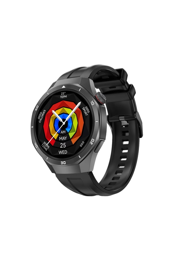 Smart Watch Fitness Tracker for Android and iPhone Multiple Sports Modes Compass Pedometer Timer Stopwatch Make/Answer Calls Message Notifications IP67 Waterproof