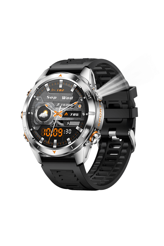 Smart Watch Fitness Tracker for Android and iPhone Multiple Sports Modes Pedometer Timer Stopwatch Make/Answer Calls Message Notifications 3ATM Waterproof