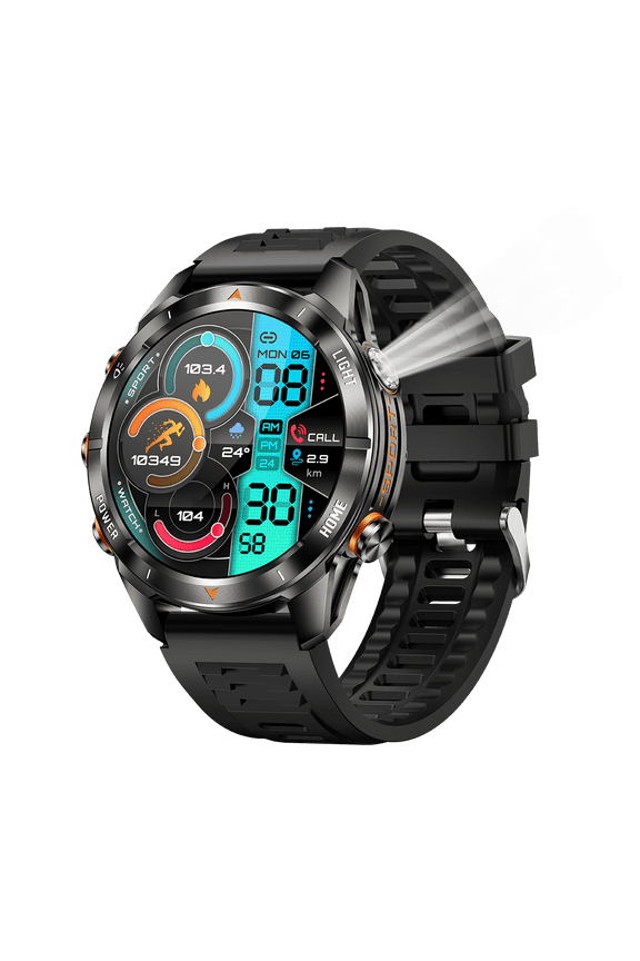 Smart Watch Fitness Tracker for Android and iPhone Multiple Sports Modes Pedometer Timer Stopwatch Make/Answer Calls Message Notifications 3ATM Waterproof