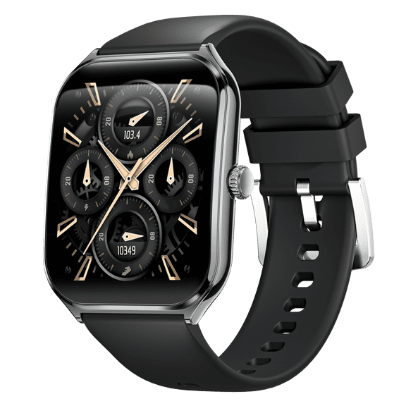 VAYKAL Smart Watch Fitness Tracker for Android and iPhone Multiple Sports Modes Pedometer Timer Stopwatch Make/Answer Calls Message Notifications IP67 Waterproof