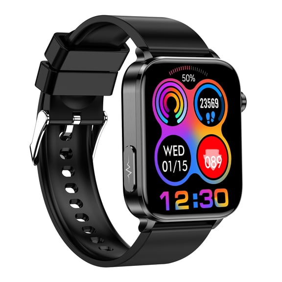 VAYKAL Smart Watch Fitness Tracker for Android and iPhone Multiple Sports Modes Pedometer Timer Stopwatch Make/Answer Calls Message Notifications IP67 Waterproof