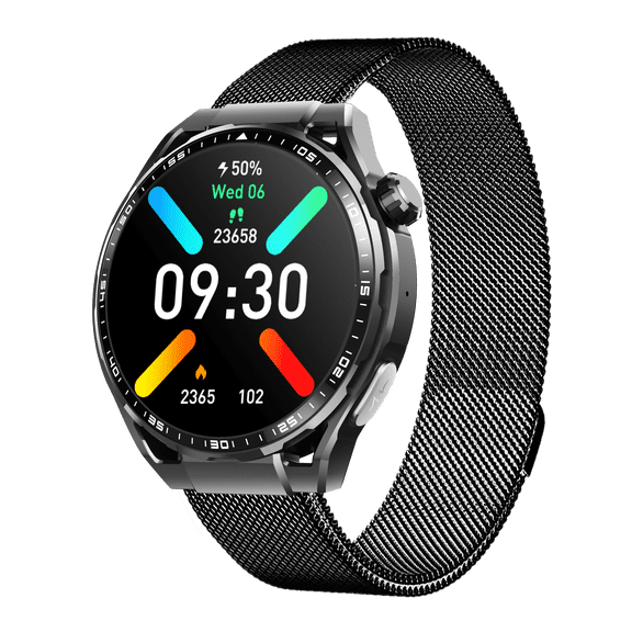 VAYKAL Smart Watch Fitness Tracker for Android and iPhone Multiple Sports Modes Pedometer Timer Stopwatch Make/Answer Calls Message Notifications IP67 Waterproof