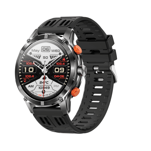VAYKAL Smart Watch Fitness Tracker for Android and iPhone Multiple Sports Modes Pedometer Timer Stopwatch Make/Answer Calls Message Notifications IP67 Waterproof