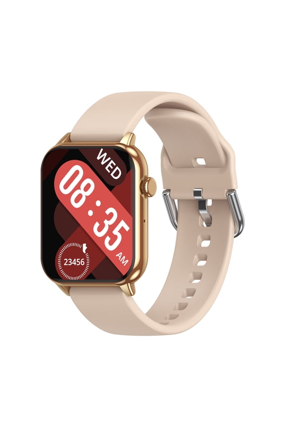 Smart Watch Fitness Tracker for Android and iPhone Multiple Sports Modes Pedometer Timer Stopwatch Make/Answer Calls Message Notifications IP67 Waterproof