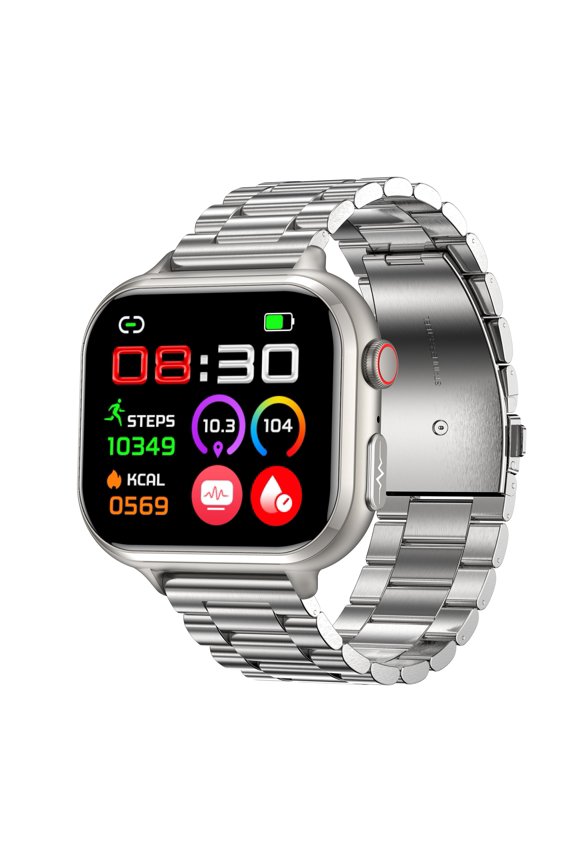 Smart Watch Fitness Tracker for Android and iPhone Multiple Sports Modes Pedometer Timer Stopwatch Make/Answer Calls Message Notifications IP68 Waterproof
