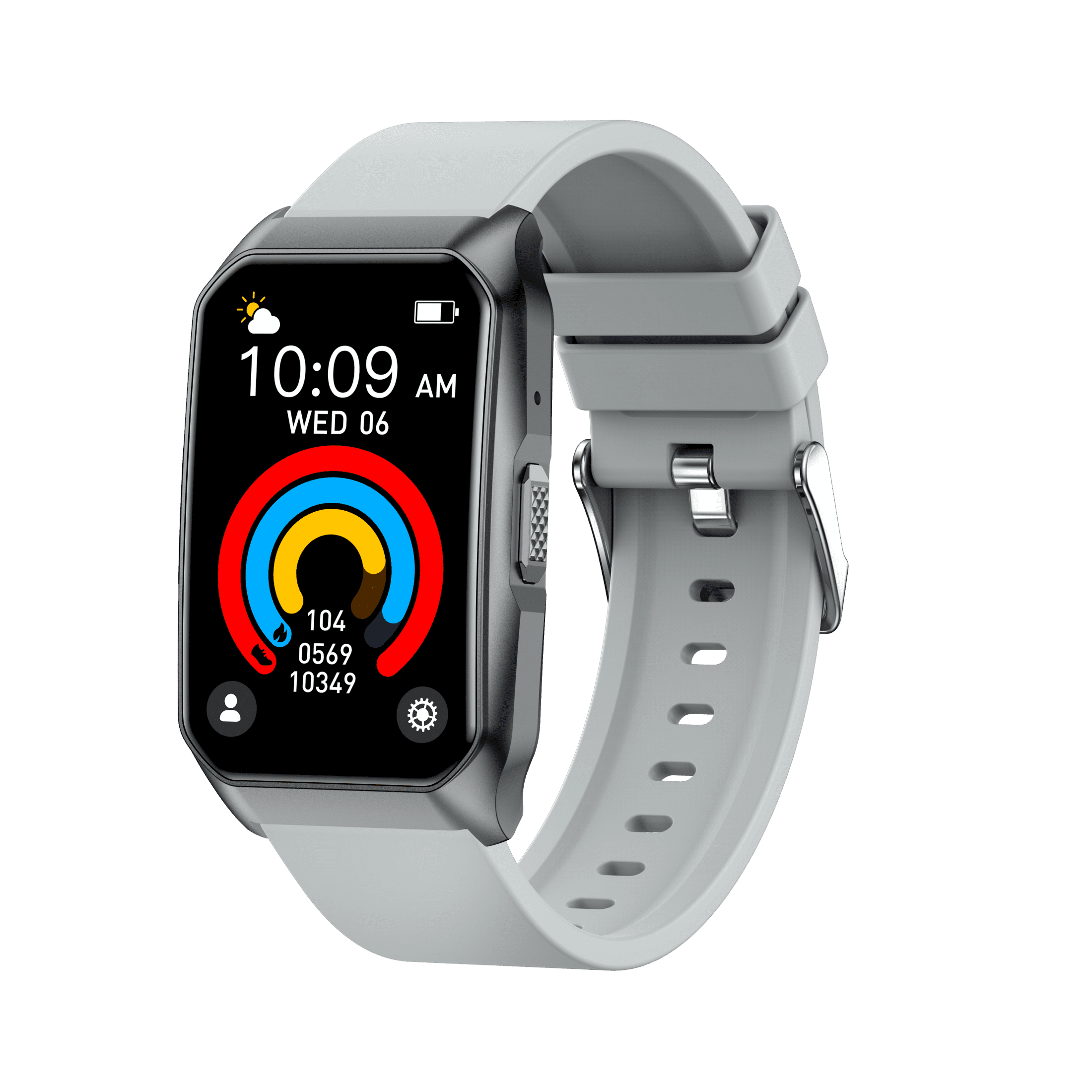 VAYKAL Smart Watch Fitness Tracker for Android and iPhone Multiple Sports Modes Pedometer Timer Stopwatch Make/Answer Calls Message Notifications IP68 Waterproof