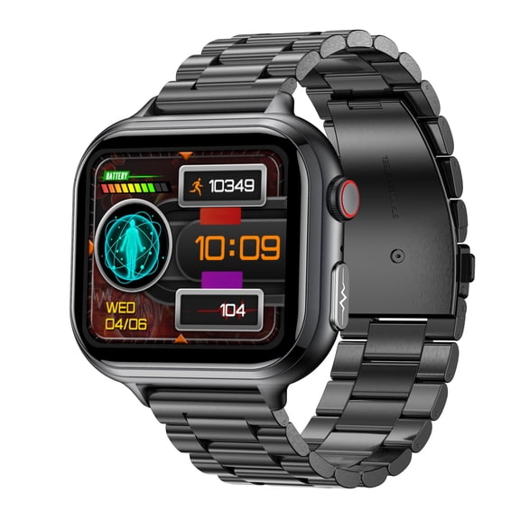 VAYKAL Smart Watch Fitness Tracker for Android and iPhone Multiple Sports Modes Pedometer Timer Stopwatch Make/Answer Calls Message Notifications IP68 Waterproof