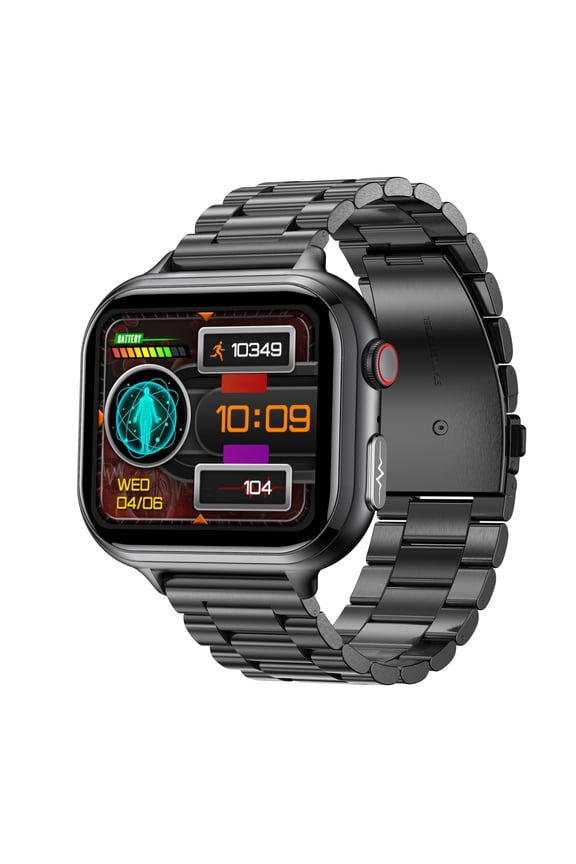 Smart Watch Fitness Tracker for Android and iPhone Multiple Sports Modes Pedometer Timer Stopwatch Make/Answer Calls Message Notifications IP68 Waterproof