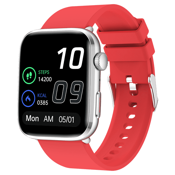 VAYKAL Smart Watch Fitness Tracker for Android and iPhone Multiple Sports Modes Pedometer Timer Stopwatch Make/Answer Calls Message Notifications IP68 Waterproof